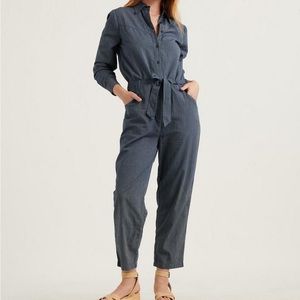 Logan Stripe Jumpsuit by Lucky Brand